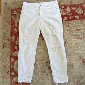 Madewell White Jeans. Size 31